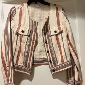 CHARLIE CROP JACKET IN MULTI